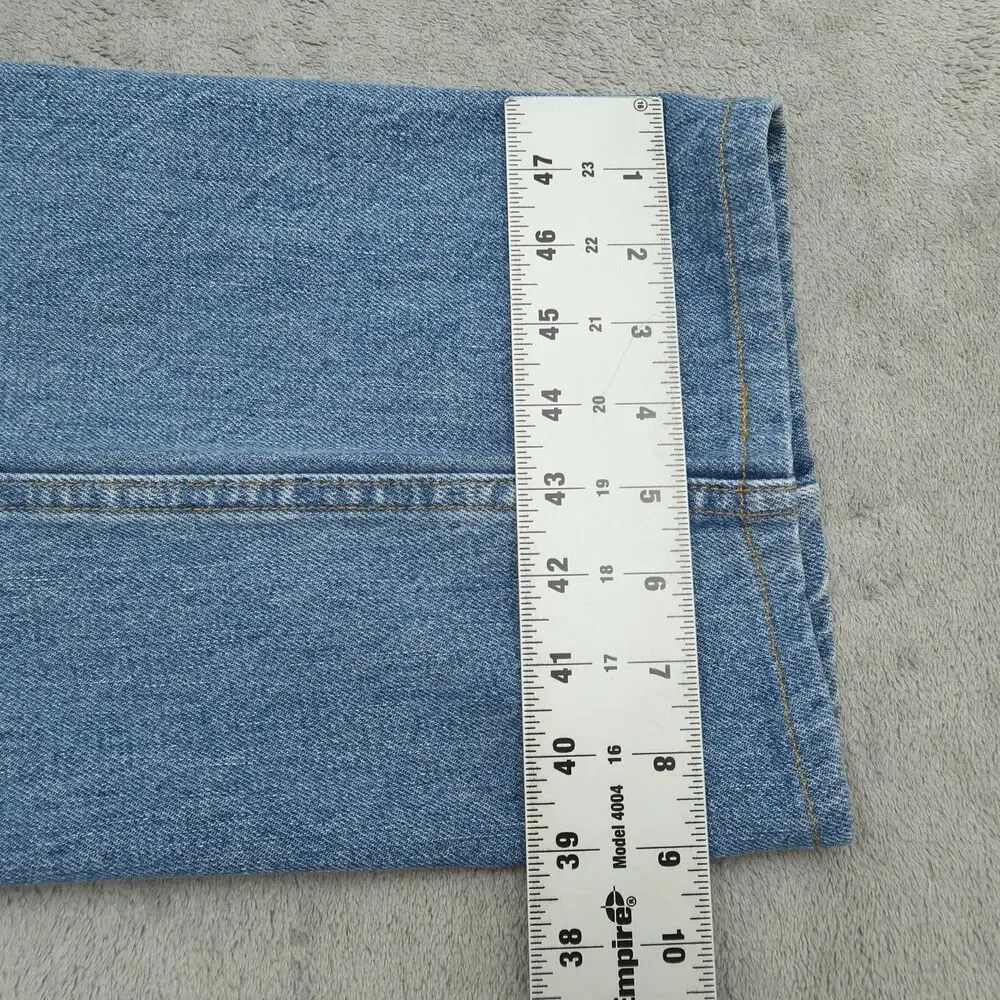 Levi's 505 Jeans Mens Size 42x30 (40x30 Actual) Blue Vintage Regular Straight